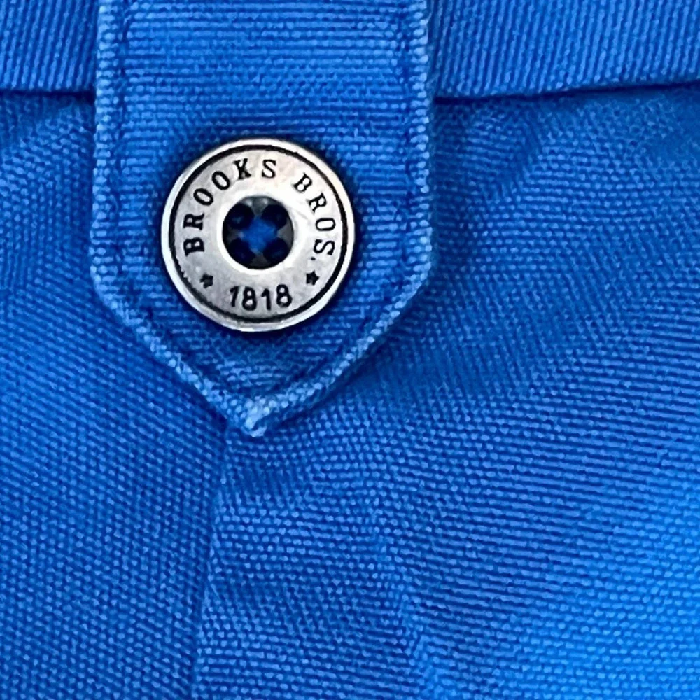 BROOKS Brother 346 Blue Mid Rise Natalie Fit Straight Chino Pants Women’s Size 6